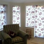 Curtains with flowers in the interior 2022: TOP-80 best design ideas with photos